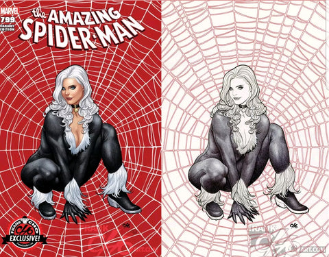 AMAZING SPIDER-MAN #799 FRANK CHO EXCLUSIVE 2 PACK