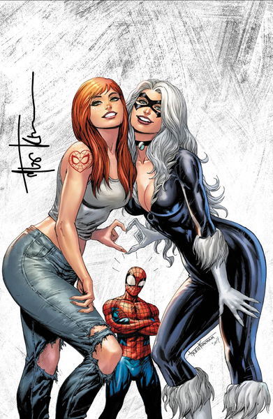 MARY JANE BLACK CAT BEYOND #1 TYLER KIRKHAM SIGNED VIRGIN EXCLUSIVE WITH COA