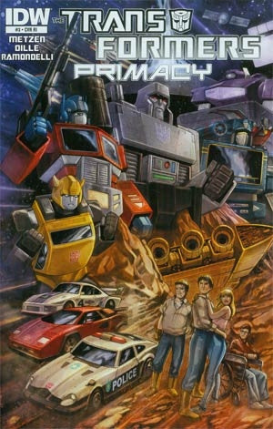 Transformers Primacy #3 Cover C Incentive 30th Anniversary