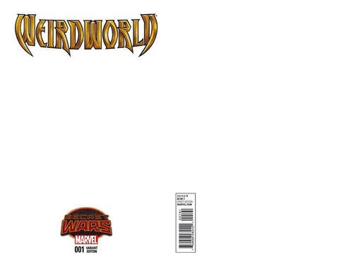 WEIRDWORLD #1 BLANK VARIANT