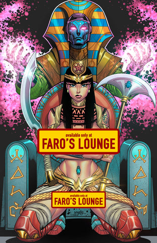 FARO'S LOUNGE ART BOOK EGYPT KANG