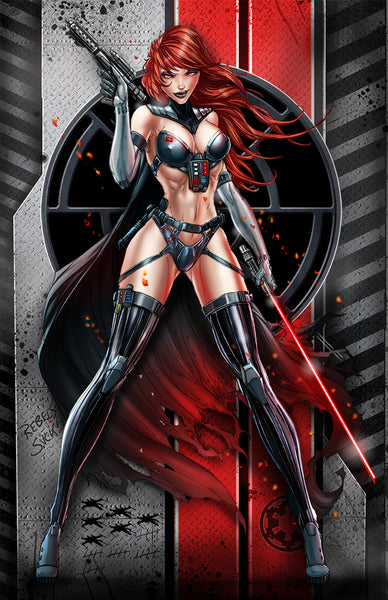 WHITE WIDOW #1 MAY THE 4TH VADER VIRGIN METAL EXCLUSIVE COVER