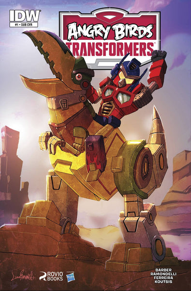 Angry Birds Transformers #1 Cover B