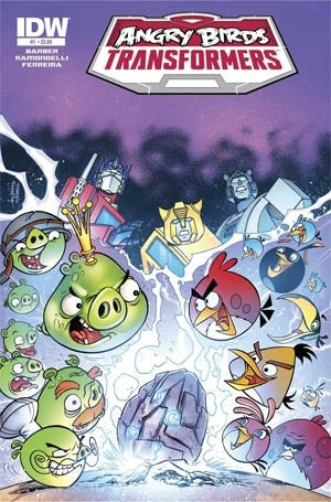 Angry Birds Transformers #1 Cover A