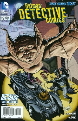 Batman Detective Comics Vol 2 #19 Variant Cover