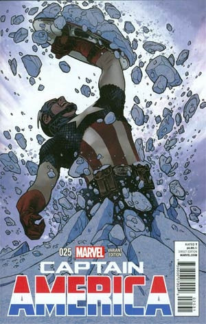 Captain America Vol 7 #25 Incentive Adam Hughes Variant Cover