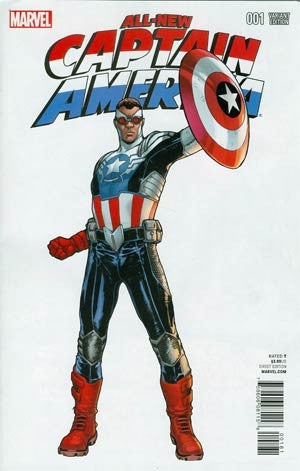All-New Captain America #1 Cover F Incentive Sara Pichelli Varia