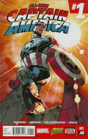 All-New Captain America #1 Cover A Regular Stuart Immonen Cover