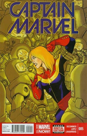 Captain Marvel Vol 7 #5 Regular David Lopez Cover