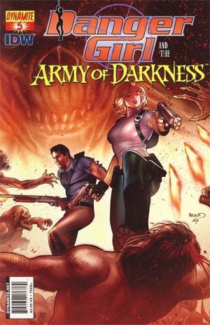 Danger Girl And The Army Of Darkness#5 Regular Paul Renaud Cover