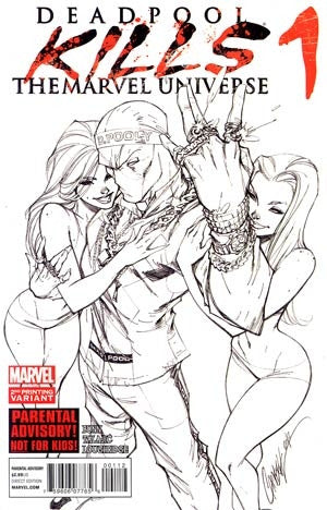Deadpool Kills The Marvel Universe #1 2nd Ptg Variant Cover