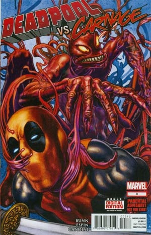 Deadpool vs Carnage #3 Cover B Glenn Fabry Variant Cover