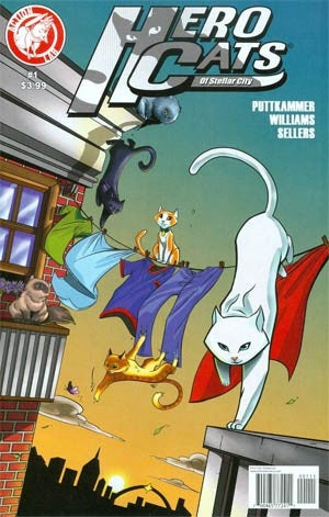 Hero Cats #1 Cover A Regular Marcus Williams Cover