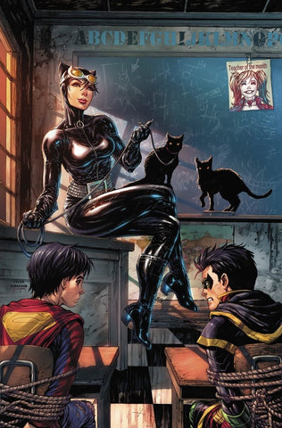 SUPER SONS #1 UNKNOWN TYLER KIRKHAM VARIANT CATWOMAN