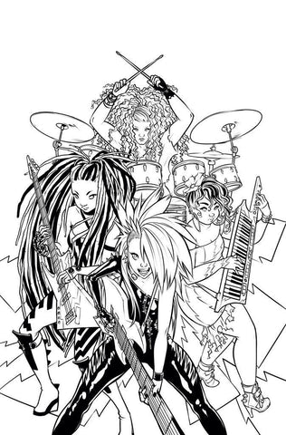 JEM & THE HOLOGRAMS #2 CBDL EXCLUSIVE SKETCH