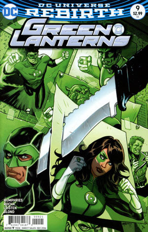 GREEN LANTERNS #9 COVER B LUPACCHINO VARIANT