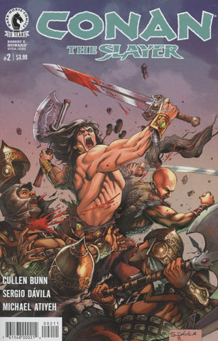 CONAN THE SLAYER #2 COVER A 1st PRINT