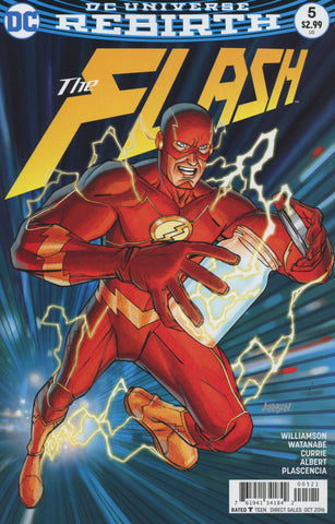 FLASH VOL 5 #5 COVER B JOHNSON VARIANT