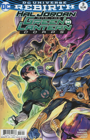 HAL JORDAN & THE GREEN LANTERN COROP #3 COVER A 1st PRINT