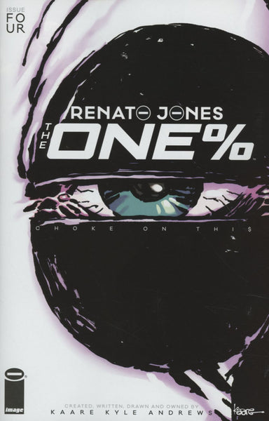 RENATO JONES ONE PERCENT #4 1st PRINT COVER