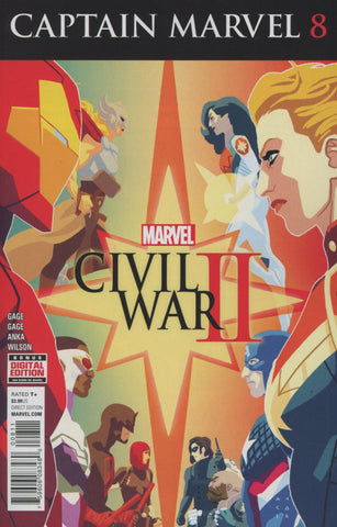 CAPTAIN MARVEL VOL 8 #8 COVER A 1st PRINT