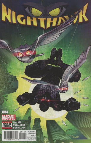 NIGHTHAWK VOL 2 #4 COVER A 1st PRINT