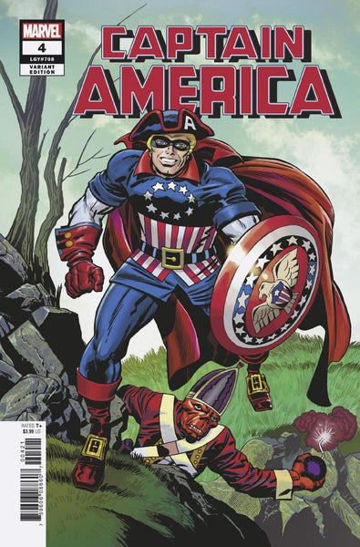 CAPTAIN AMERICA #4 KIRBY REMASTERED VAR