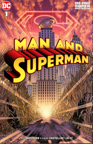 MAN AND SUPERMAN 100 PAGE SUPER SPECTACULAR #1