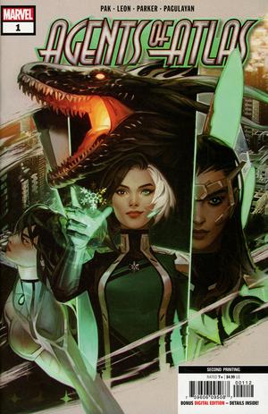AGENTS OF ATLAS #1 (OF 5) 2ND PTG NEW ART REMENAR
