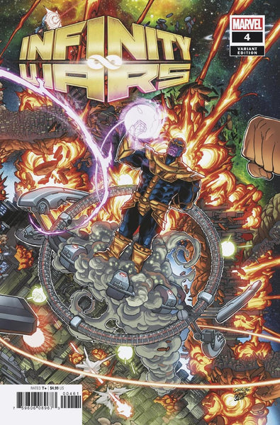 INFINITY WARS #4 (OF 6) GARRON CONNECTING VAR