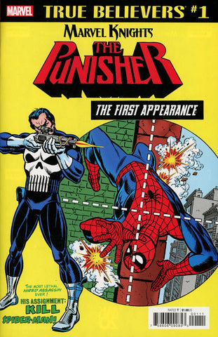 TRUE BELIEVERS PUNISHER FIRST APPEARANCE #1