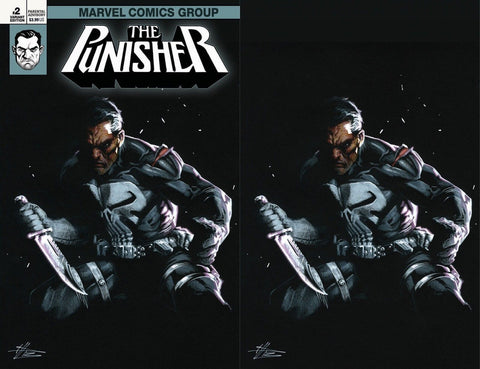 PUNISHER #2 DELLOTTO EXCLUSIVE 2 PACK VARIANT