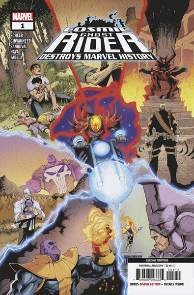 Copy of COSMIC GHOST RIDER DESTROYS MARVEL HISTORY #1 (OF 6) 2ND PRINT