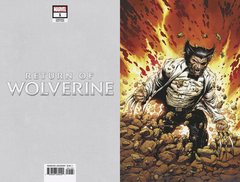 RETURN OF WOLVERINE #1 (OF 5) MCNIVEN PATCH COSTUME VIRGIN