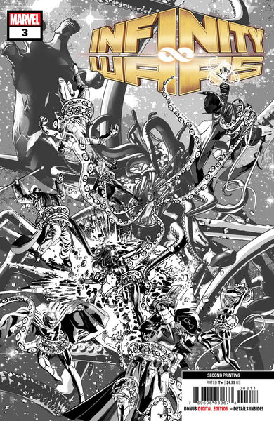 INFINITY WARS #3 (OF 6) 2ND PTG DEODATO VAR