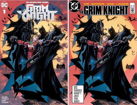 BATMAN WHO LAUGHS THE GRIM KNIGHT #1 PHILIP TAN 2 PACK EXCLUSIVE