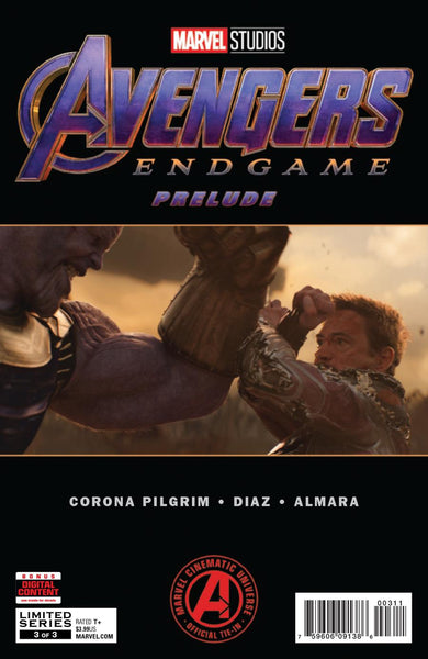 MARVELS AVENGERS ENDGAME PRELUDE #3 (OF 3)