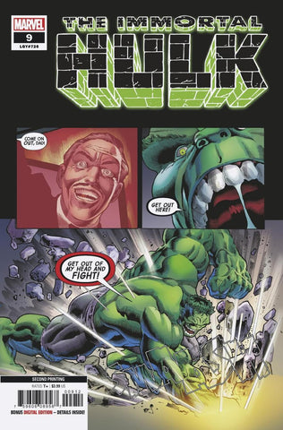 IMMORTAL HULK #9 2ND PTG BENNETT VAR