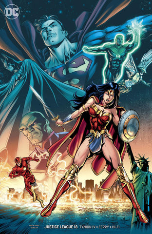 JUSTICE LEAGUE #18 VAR ED