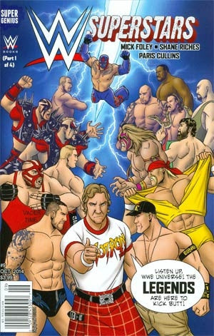 WWE Superstars #9 Cover A Regular Alitha E Martinez Cover