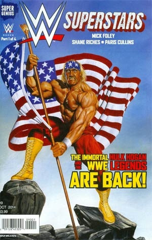 WWE Superstars #9 Cover B Variant Joe Jusko Cover